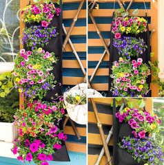 NEW DESIGN Vertical Hanging Garden Planter Flower Pots - TorontoHobbyStore